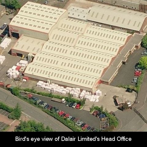 Bird's eye view of Head Office Bird's eye view of Head Office